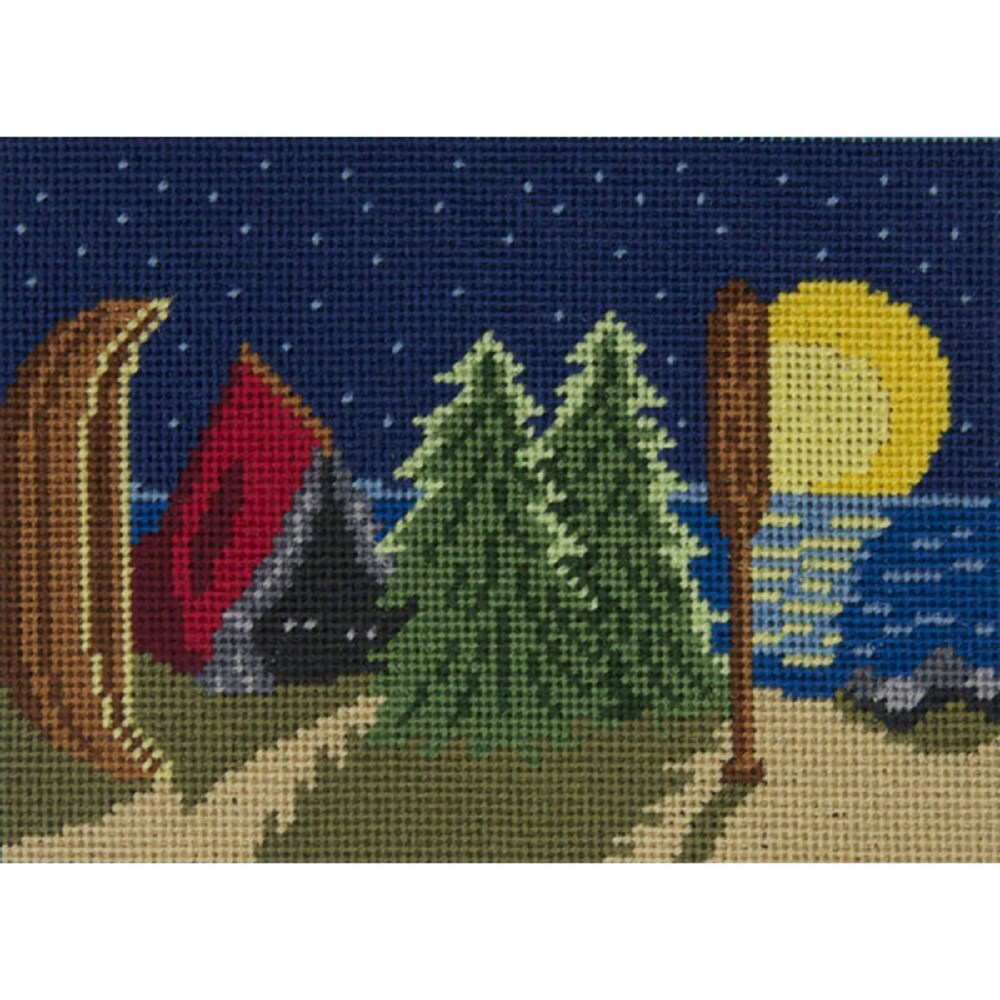 Canoodles Camp Needlepoint Kit Michaels
