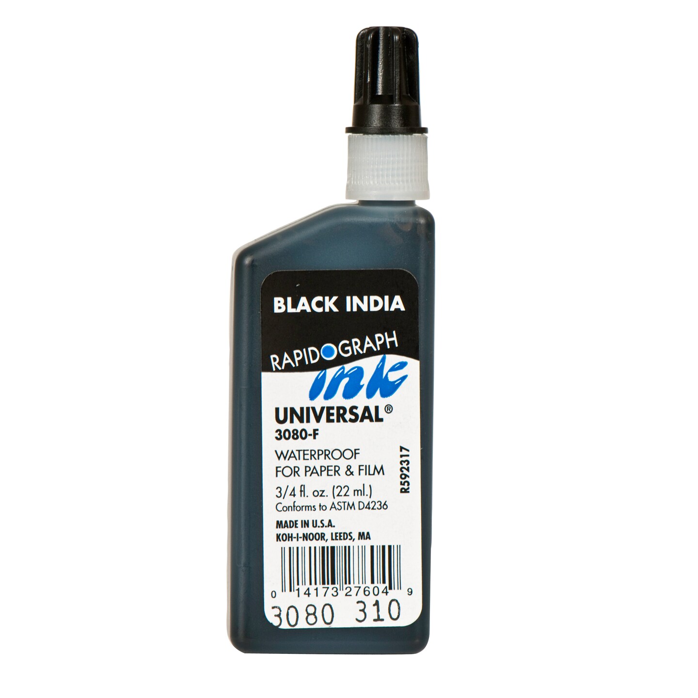 Koh-I-Noor Universal 3/4oz Drawing Ink Black