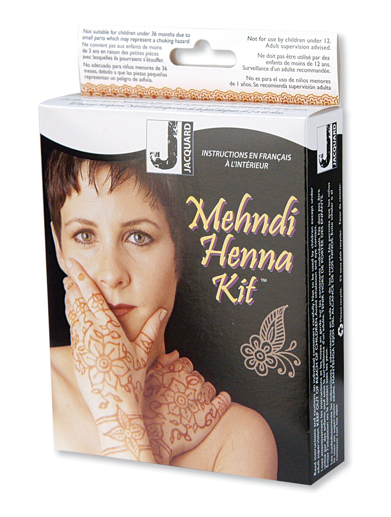Jacquard Temporary Tatto Kit, Mehndi Henna