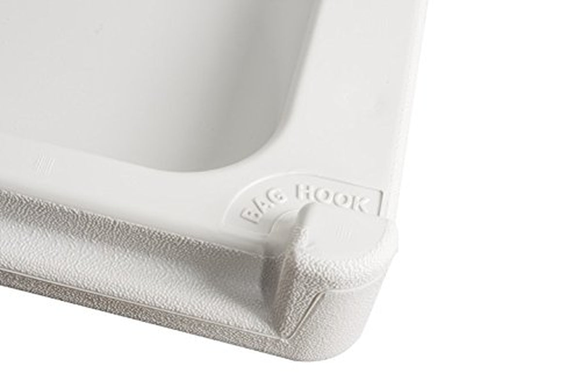Classic Vertical Baby Changing Station, Surface Mount with Backer-Plate, Light Gray (100-EV-BP)
