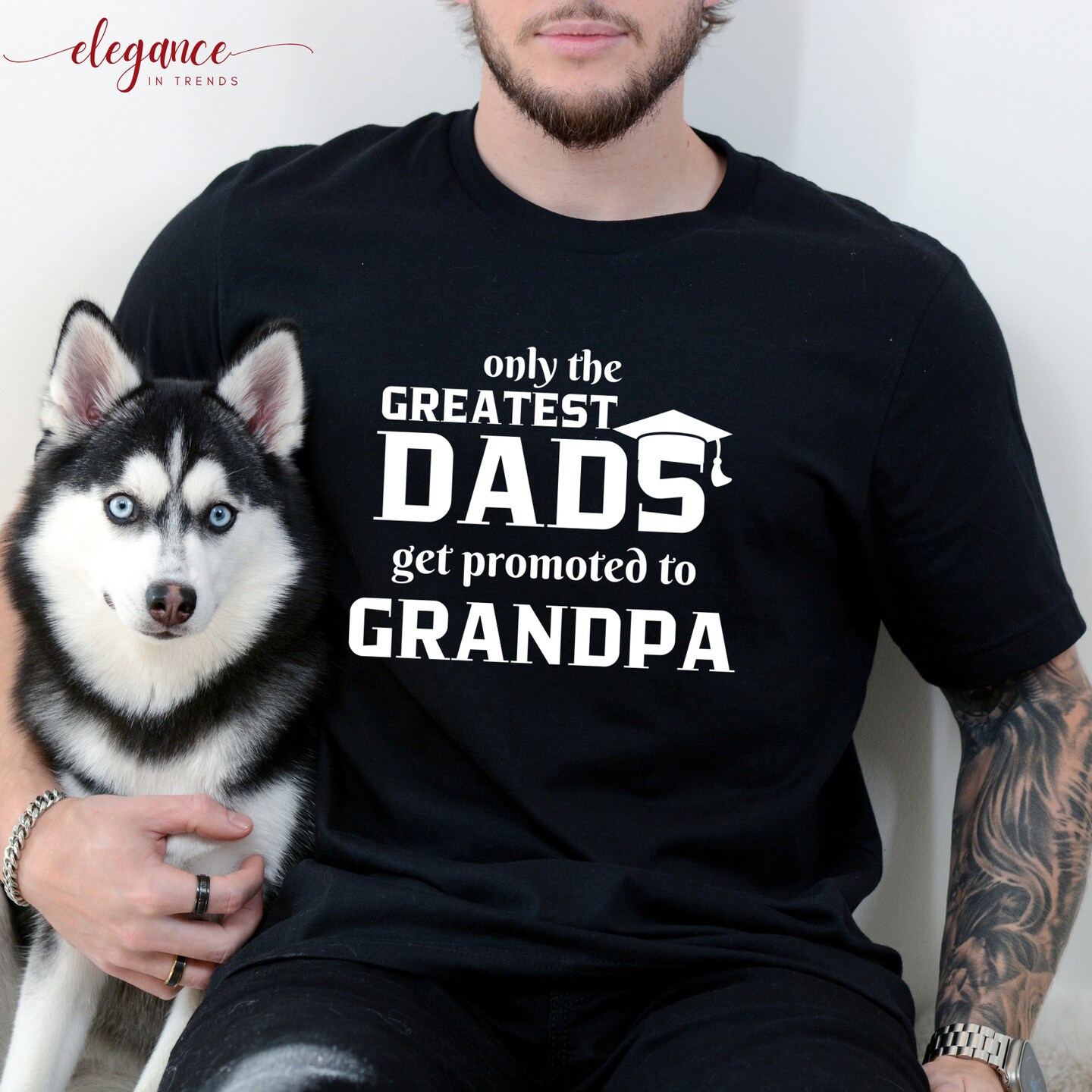 Great Dads Get Promoted To Grampy Father's Day Gift T-Shirt