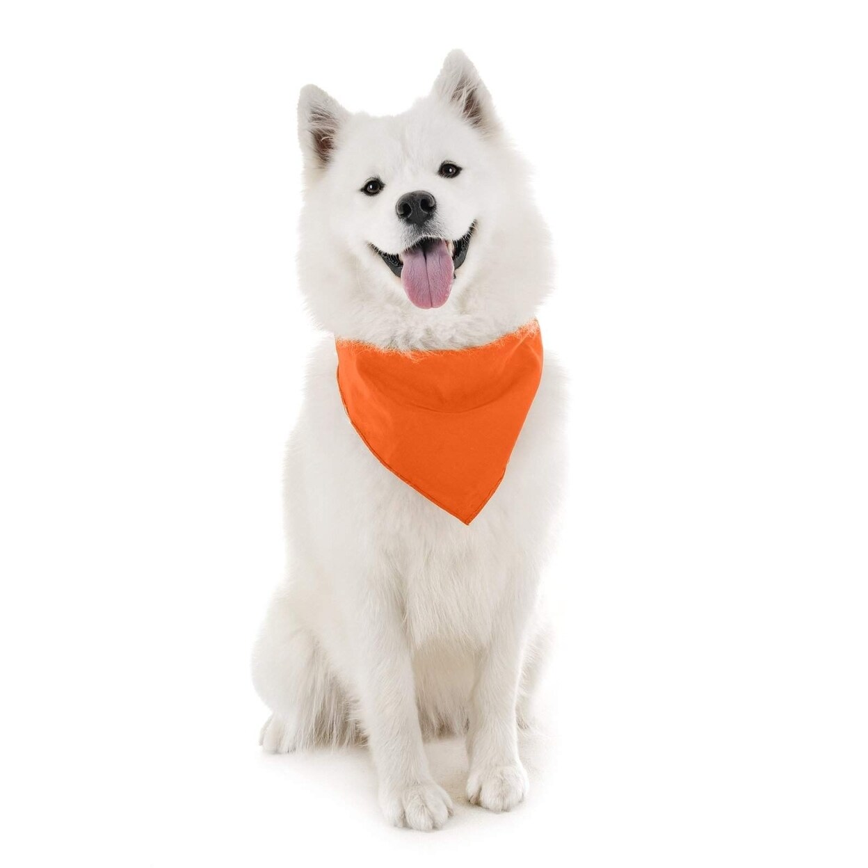 Jordefano Dog Cotton Bandanas - 4 Pack - Scarf Triangle Bibs for Small Medium and Large Puppies Dogs and Cats