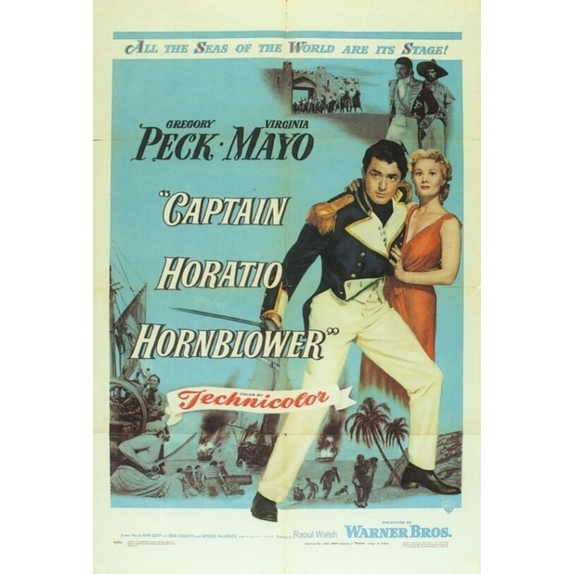 Pop Culture Graphics Captain Horatio Hornblower Movie Poster Print (27 x 40) - Item  MOVAH4749