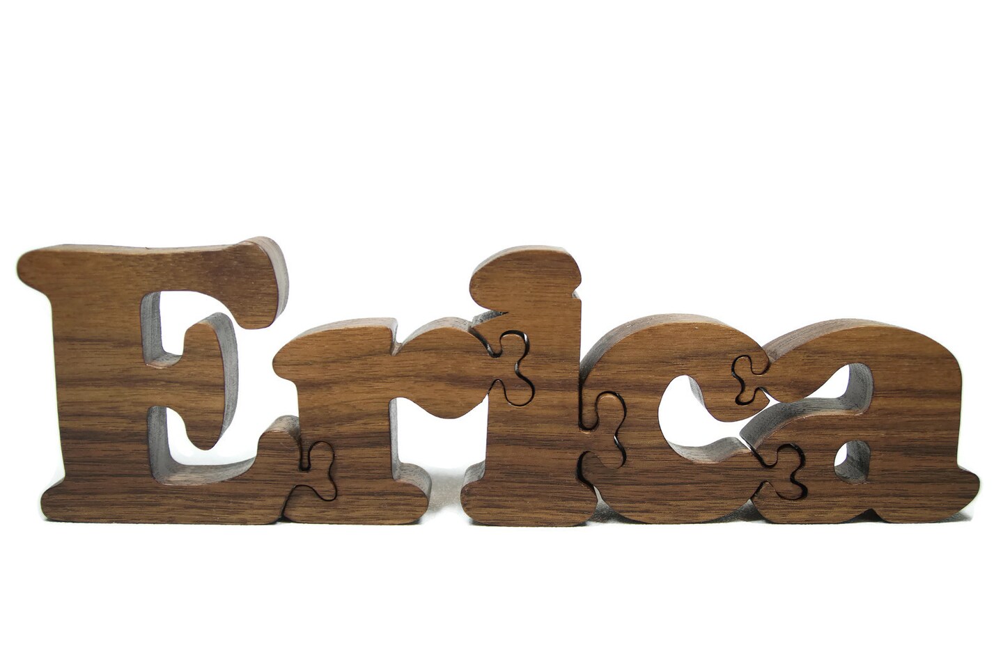 Wooden Name Puzzle, Personalized Gift, Custom Name Puzzle, Wooden Letter Puzzle, Newborn Baby Gift, Nursery Decor product 3