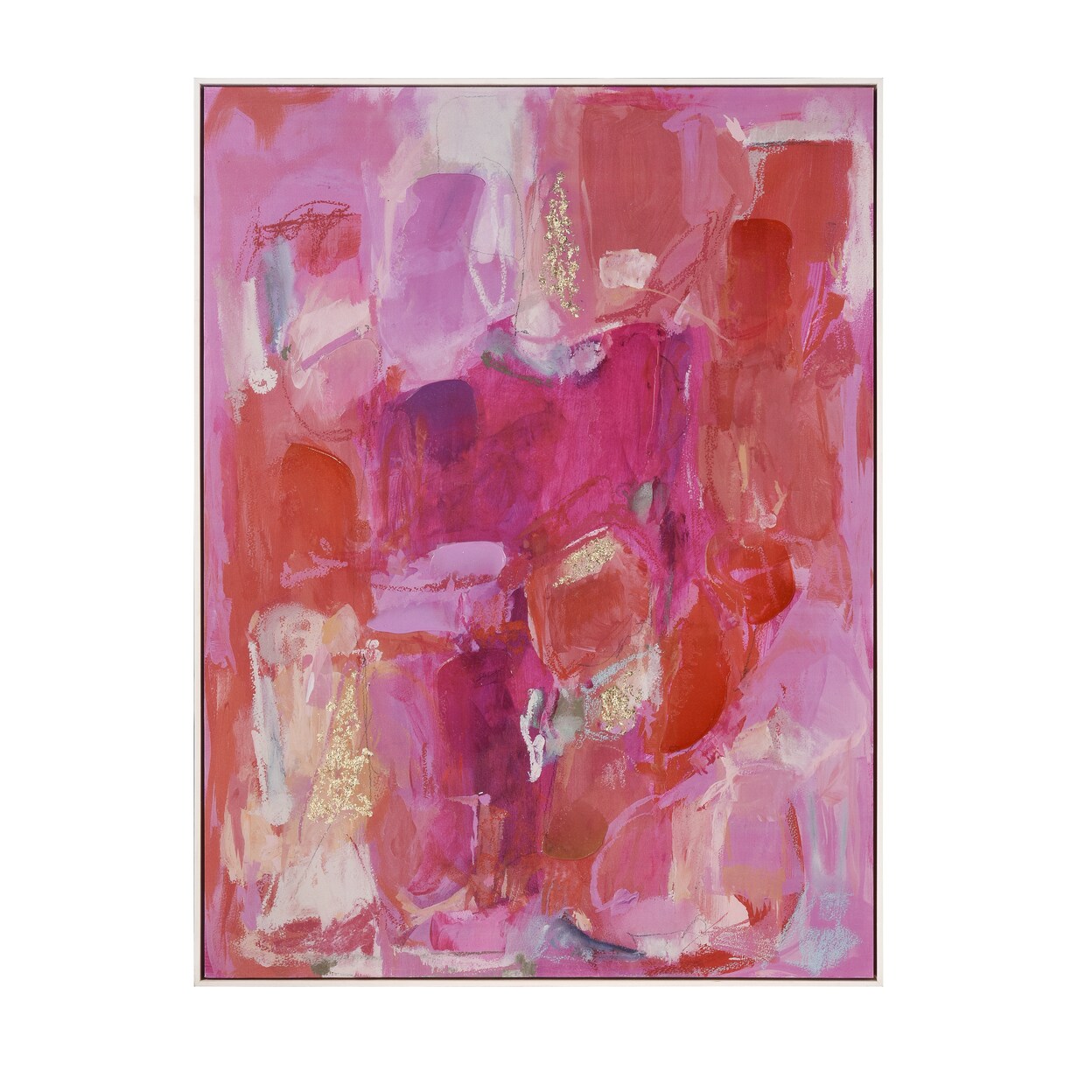 Elk Studio Pink Flush Abstract Framed Wall Art Michaels