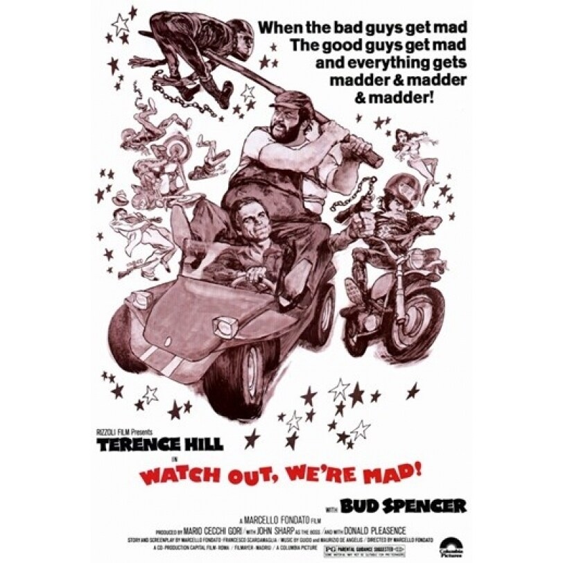 Pop Culture Graphics Watch Out Were Mad Movie Poster (11 x 17) - Item MOV243265