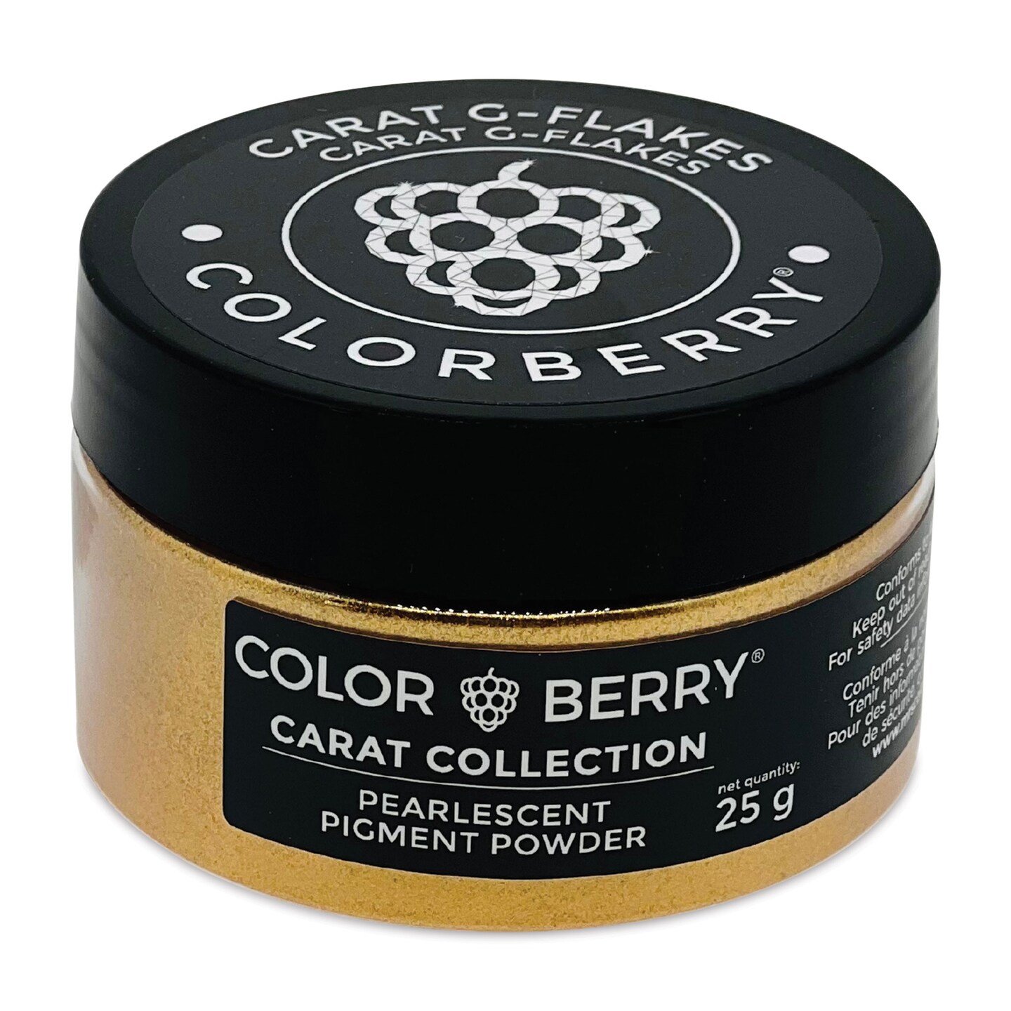 Colorberry Carat Collection Dry Resin Pigment - G-Flakes, 25 g, Jar