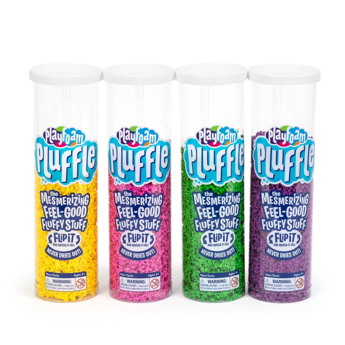 Educational Insights Playfoam Pluffle Bright Colors - 6 Pack