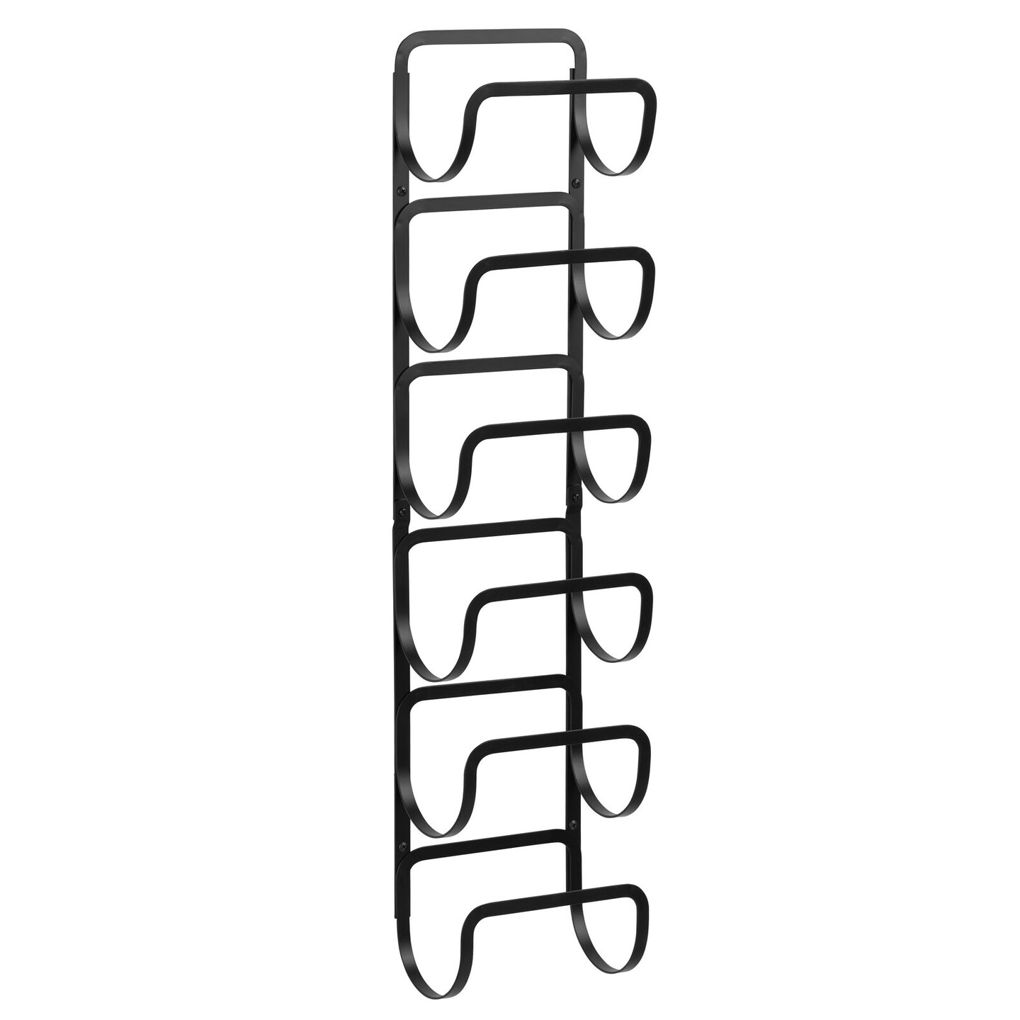 mDesign Wall Mount Towel Storage Rack for Bathroom - Hanging Organizer