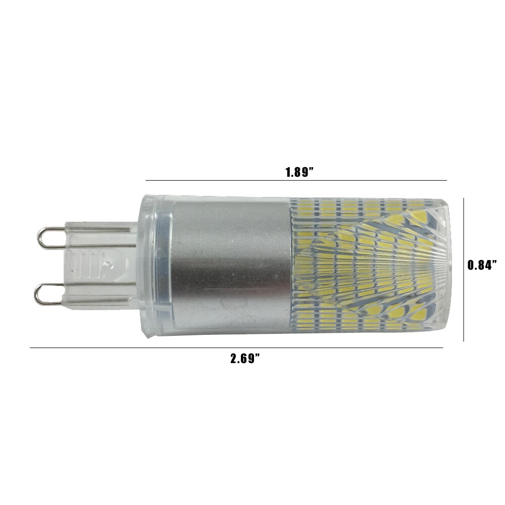 BulbAmerica 5W G9 Base 580Lm 120V 6500K Non-Flicker LED