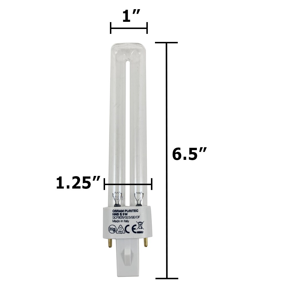 for Hozelock Cyprio Eco Clear 1000 Germicidal UV Replacement bulb - Osram OEM bulb