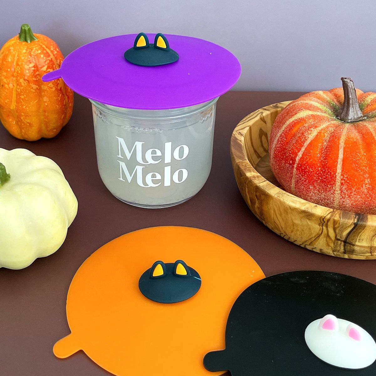 Wrapables® Silicone Cup Lids, Anti-Dust Airtight Mug Covers for Hot and Cold Beverages (Set of 6)