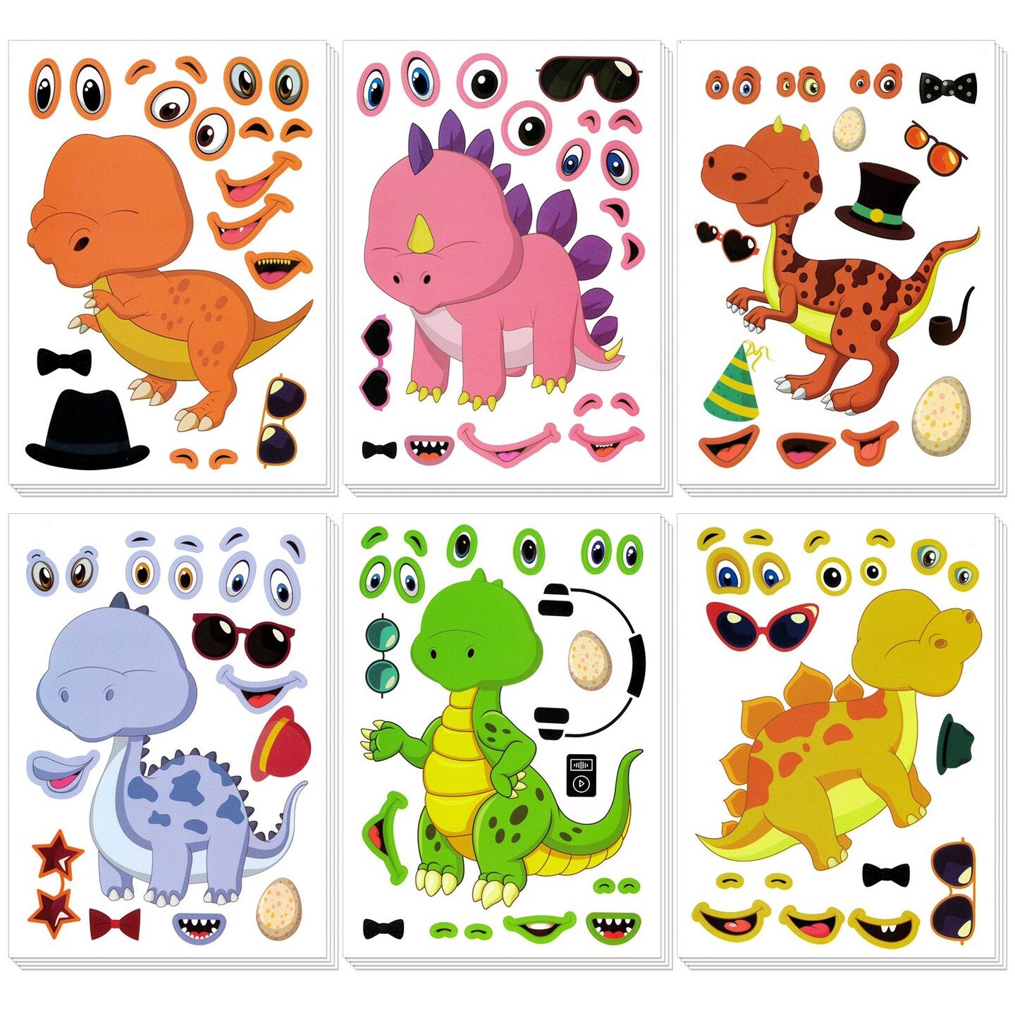 3D Sticker Maker Refills- Safari Party