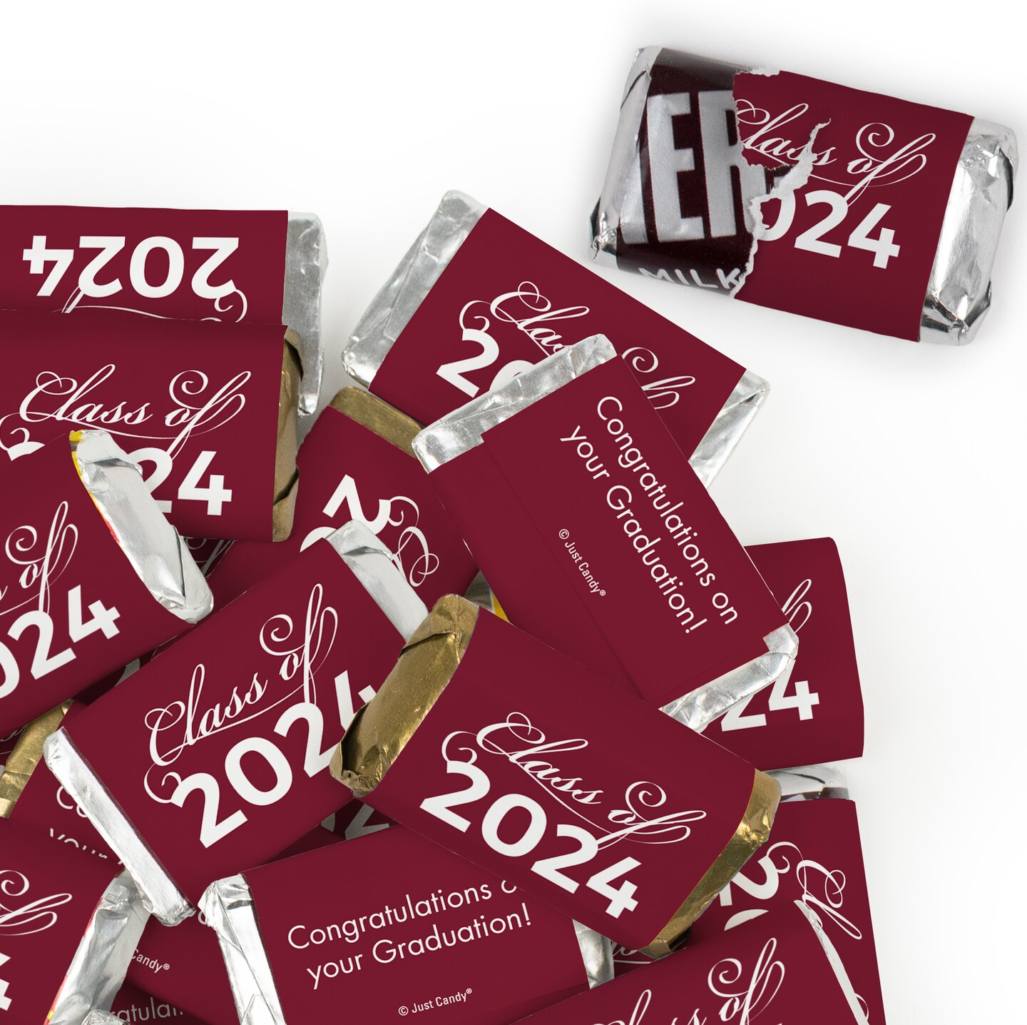 Graduation Candy Party Favors Class of 2024 Hershey's Miniatures ...