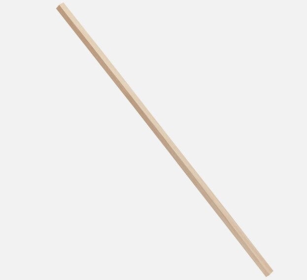 25 Pack Square Dowel Rods