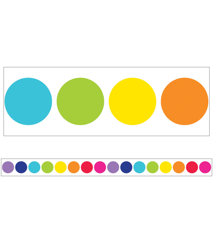 Schoolgirl Style Straight Colorful Borders