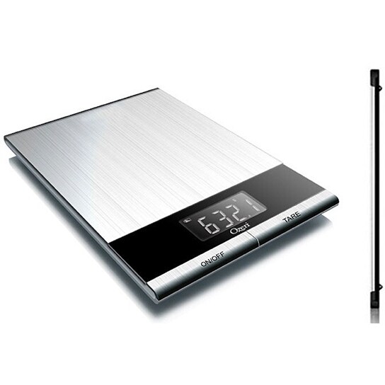 Ozeri Ultra Thin Professional Digital Kitchen Food and Nutrition Scale