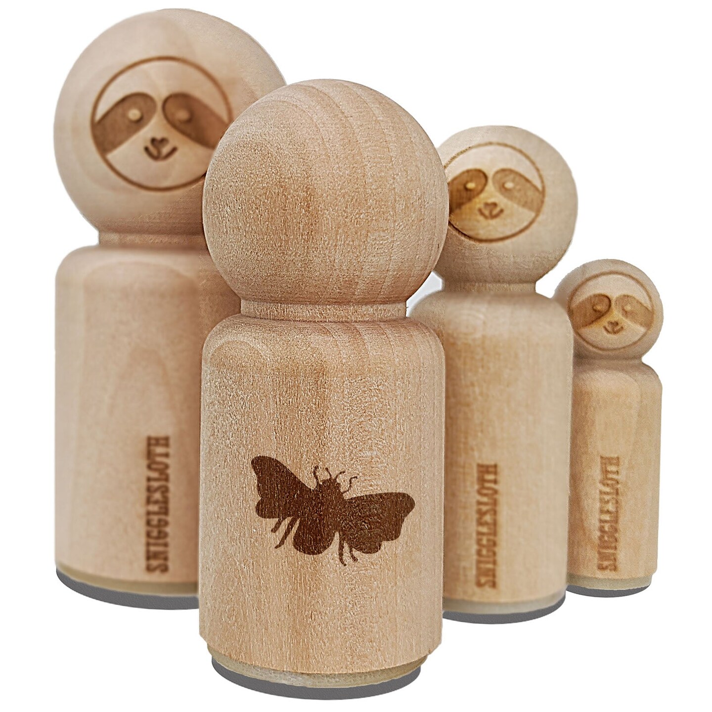 Bee Solid Rubber Stamp for Stamping Crafting Planners