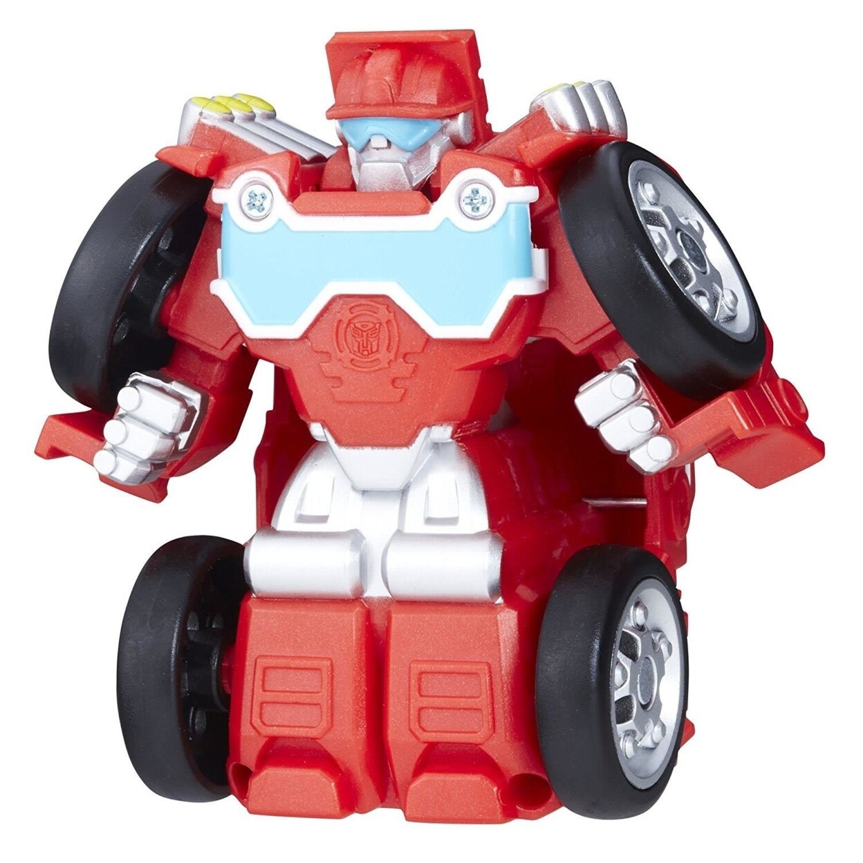 Hasbro Playskool Transformers Heatwave the Fire-Bot Flip Racers Hero Rescue Bots Robot Figure