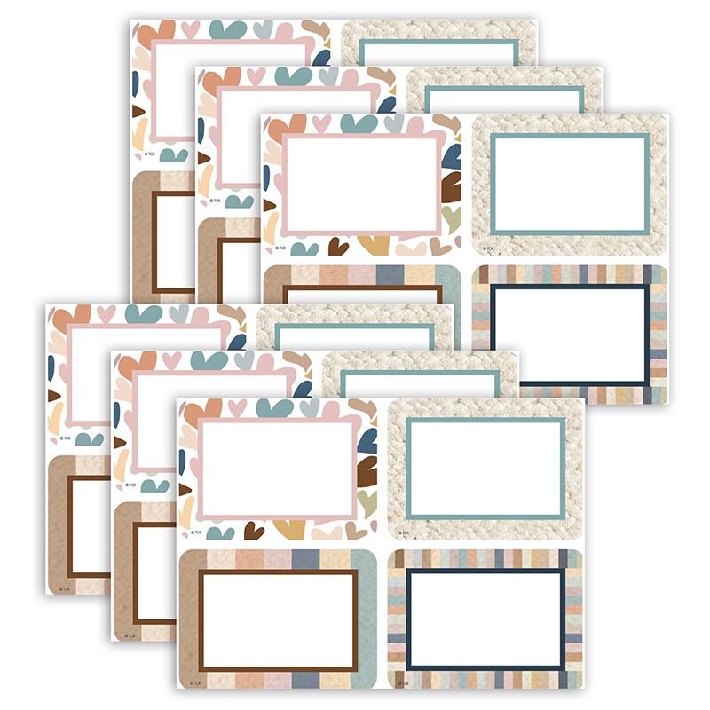 Everyone Is Welcome Name Tags/Labels, 36 Per Pack, 6 Packs