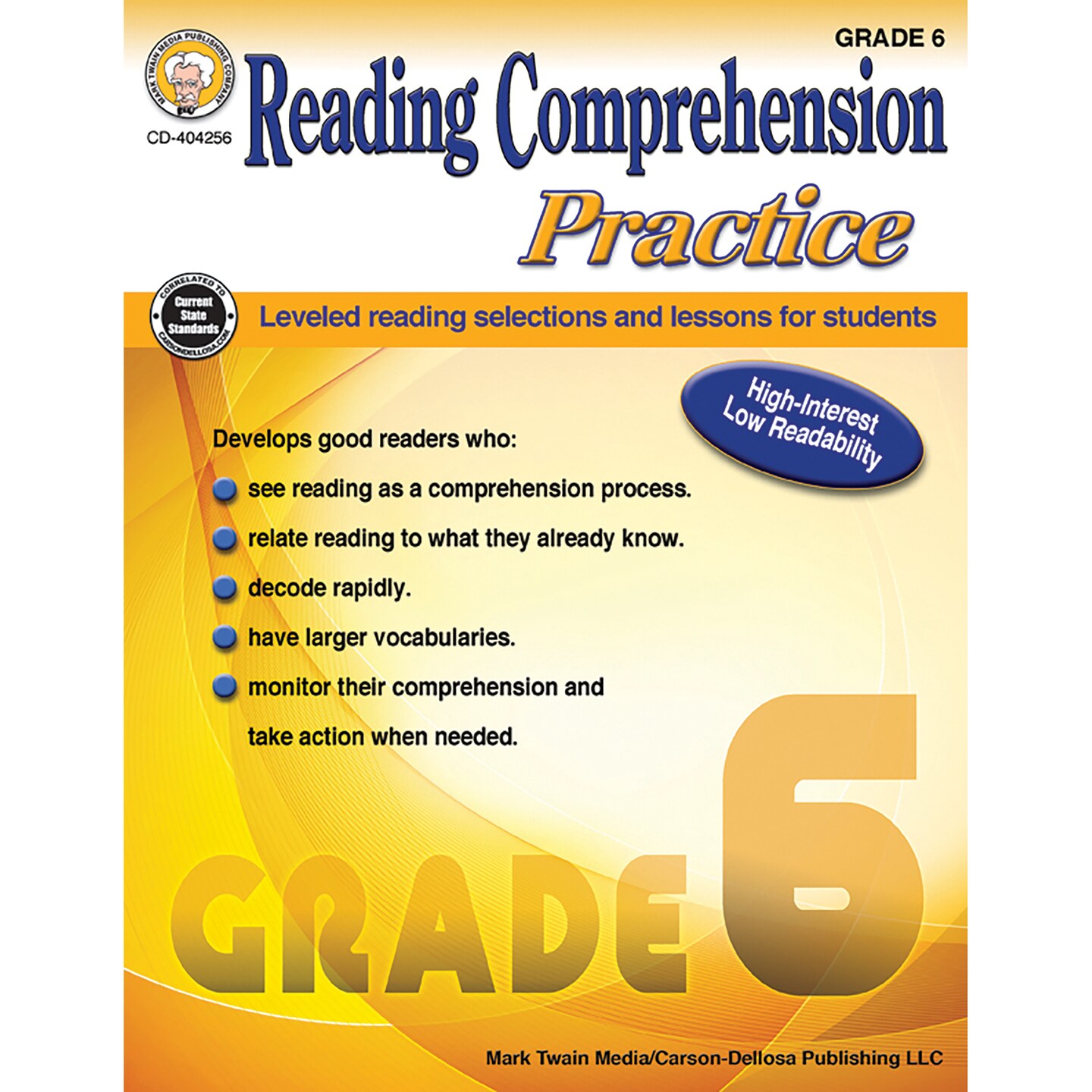 Mark Twain - Reading Comprehension Practice, Grade 6