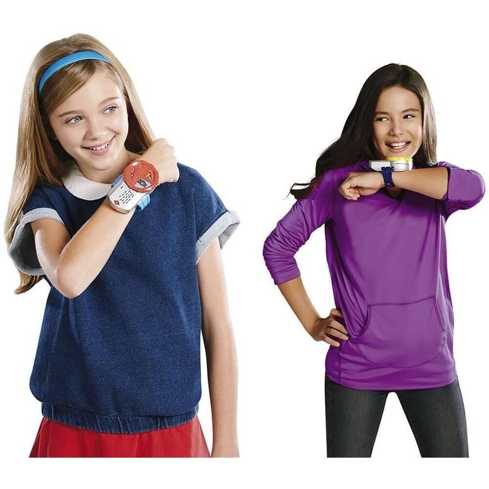 Dc Super Hero Girls Walkie Talkies Interactive Bracelets Toy Mattel Supergirl Batgirl