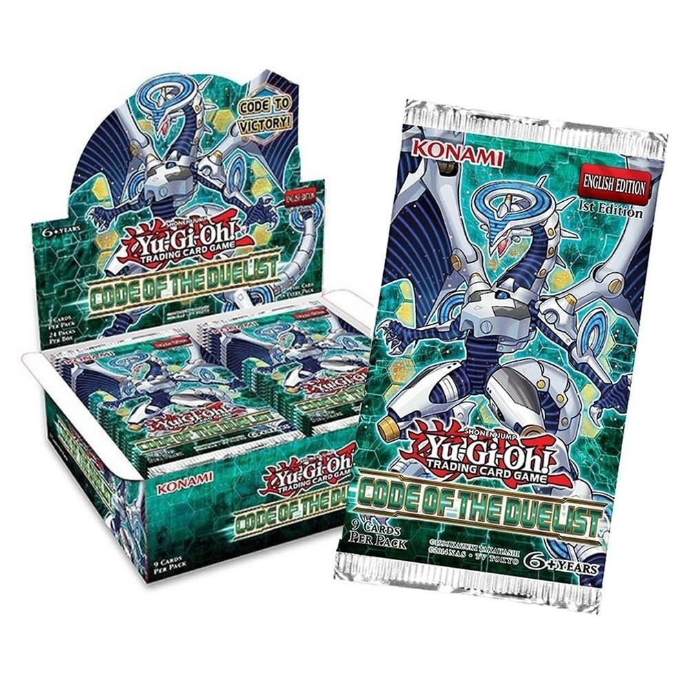 Yu-Gi-Oh Code Of The Duelist 1St Edition Booster Pack Trading Cards Konami