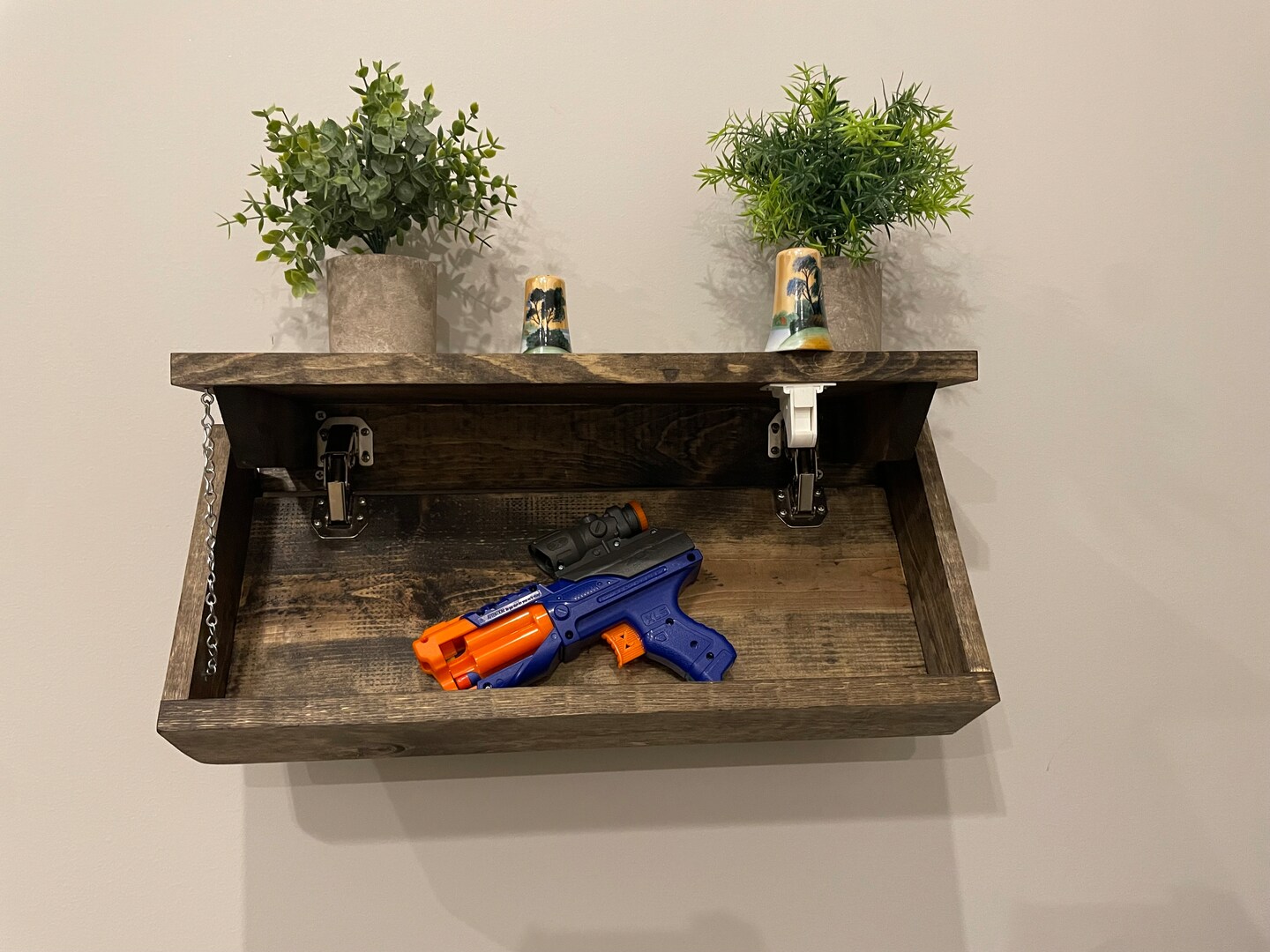 Hidden gun shelf discount