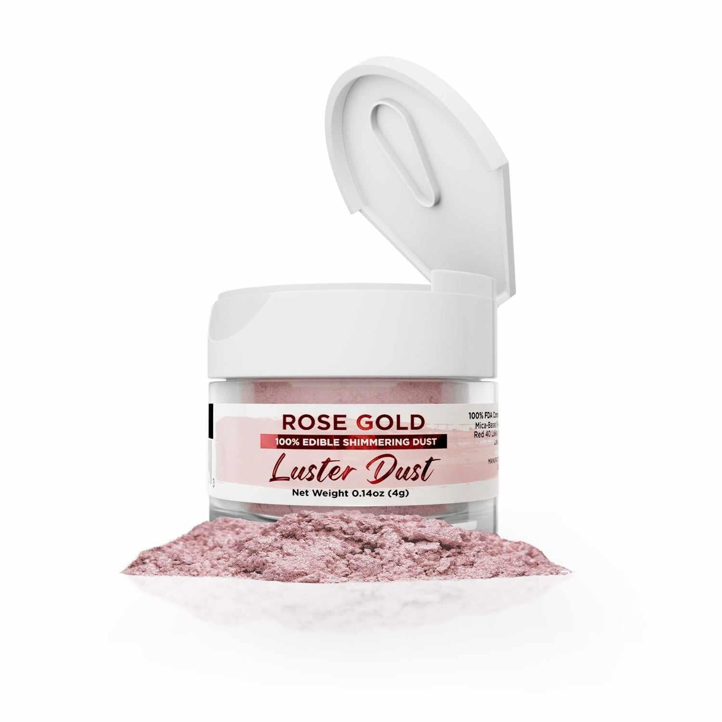 Rose Gold Luster Dust 4 Gram Jar Michaels