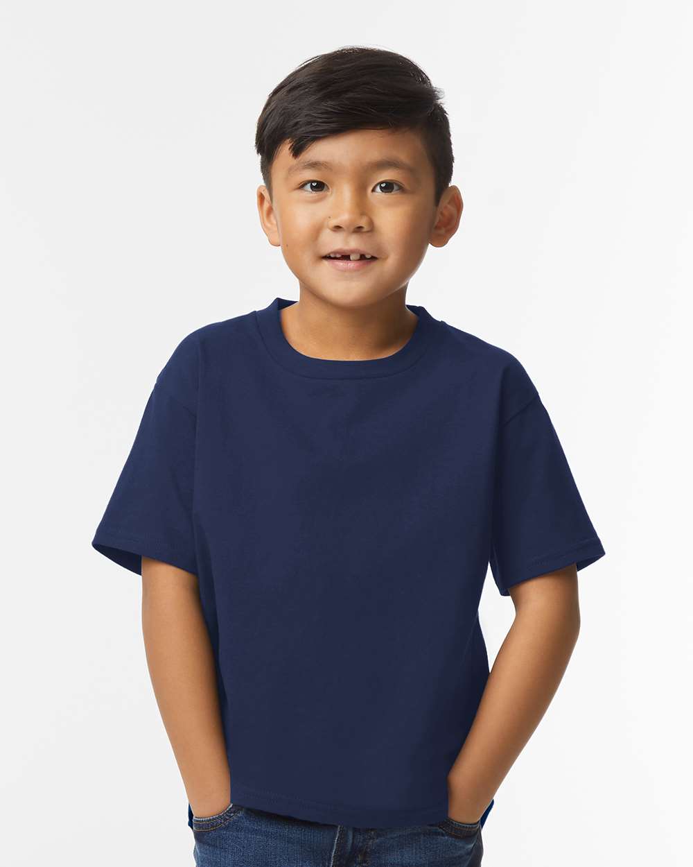 Gildan® Softstyle Youth Midweight Crewneck T-Shirt for School, Sports & Everyday Eco-Friendly Kids Tee