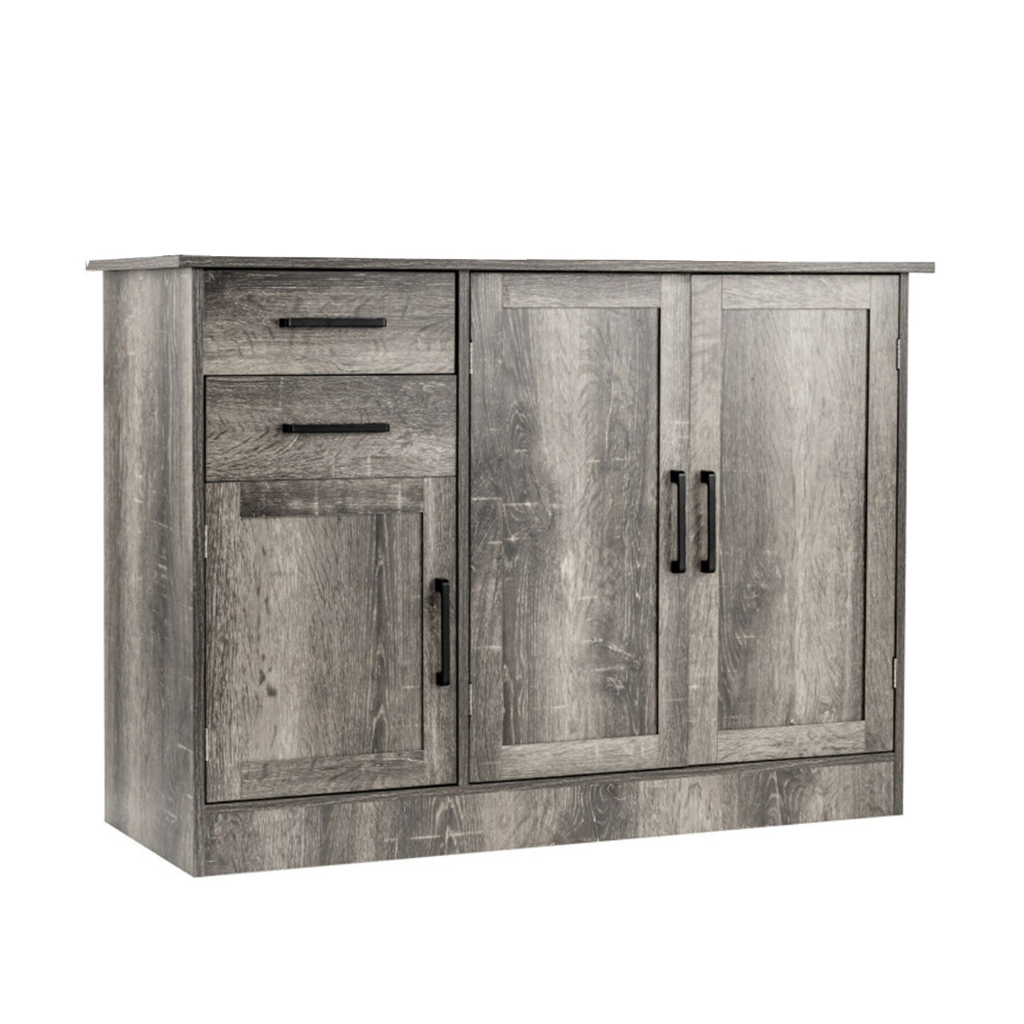 Buffet Storage Cabinet Kitchen Sideboard with 2 Drawers