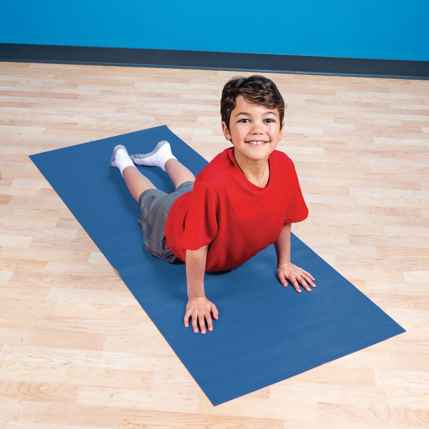 Blue Tapas Yoga Mat, 68" x 24"