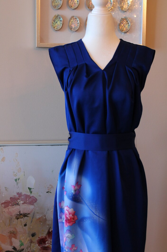 kimono style cocktail dress Kimono Style Cocktail Dress