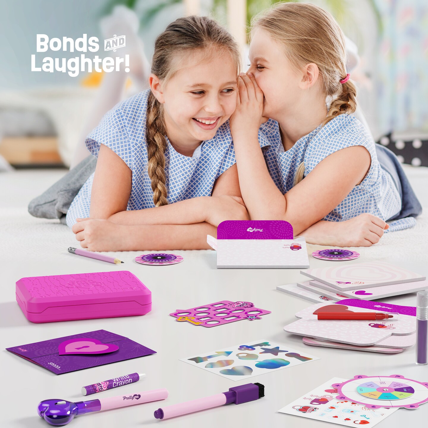 Secret Messaging Kit for Girls - Gifts for Kids - Birthday Gift Ideas for Ages 7-14+ Year Old Girl - Best Cool Stuff Toys Kits for Friends, BFF, Teen, Teenager