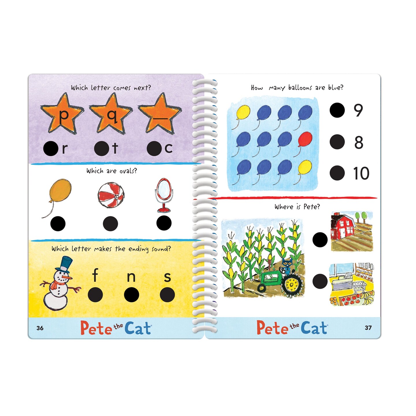 Hot Dots&#xAE; Jr. Pete the Cat&#xAE; Preschool Rocks! Set