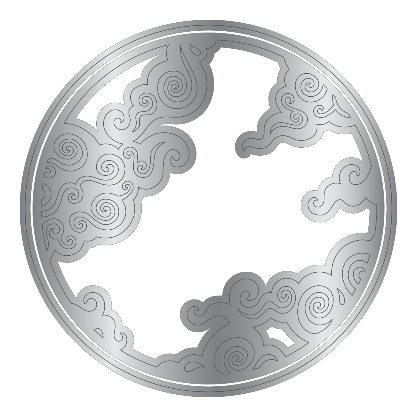 Crafter's Companion Cosmic Create A Card Die And Stencil-Mystical Moon