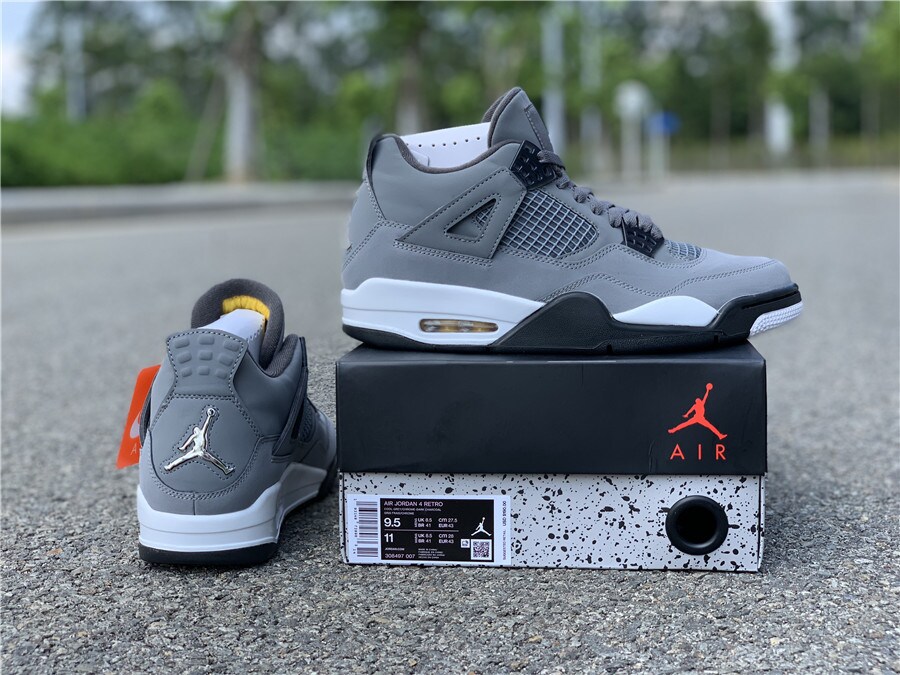 Jordan 4 cool grey chrome dark charcoal on sale