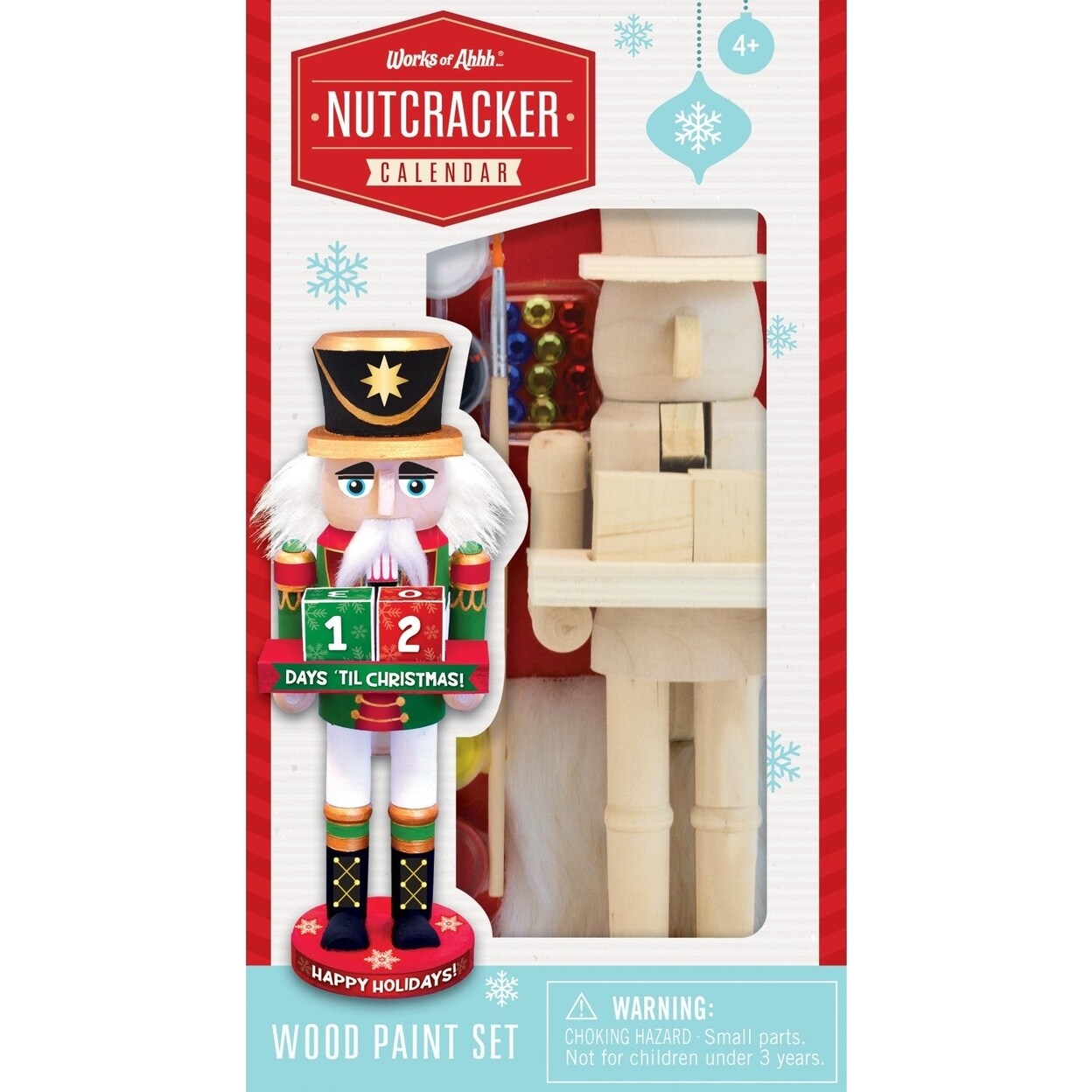 MasterPieces Nutcracker Calendar Wood Paint Set