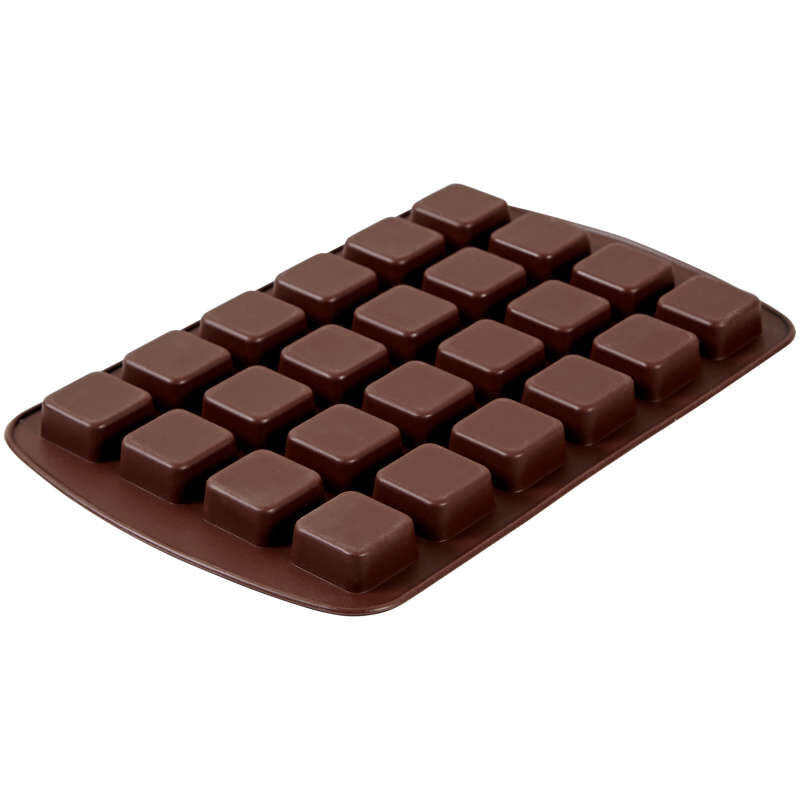 Silicone Soap Mold - Mini Squares 24-Cavity Mold