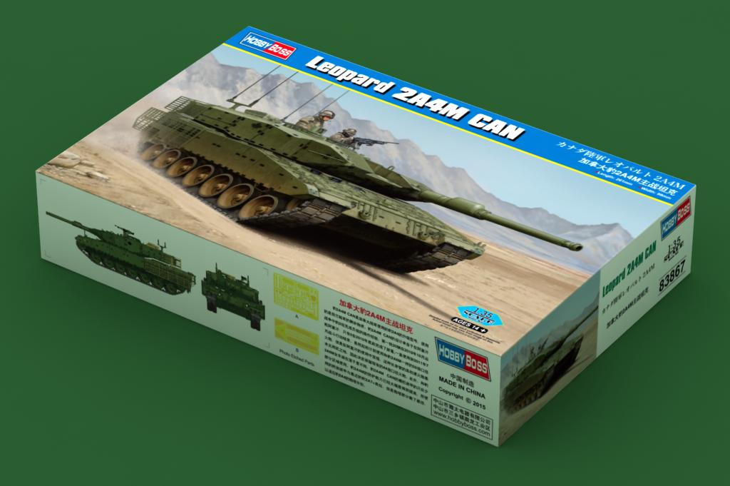 HobbyBoss  1/35 LEOPARD 2A4M CAN Plastic Model