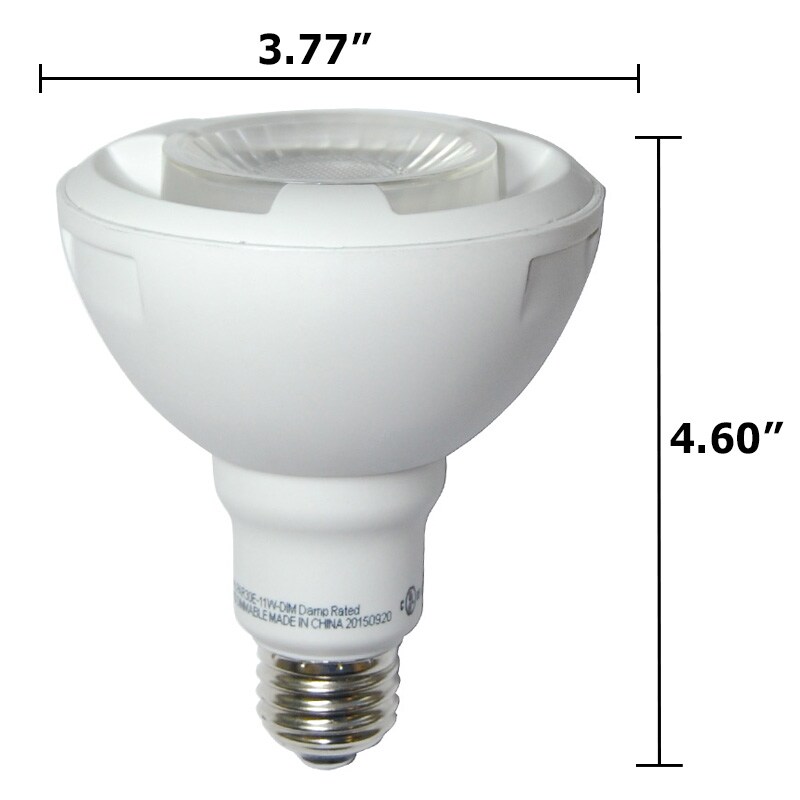 High Quality LED 11w Dimmable PAR30L Warm White Flood Light Bulb - 75w Equiv.