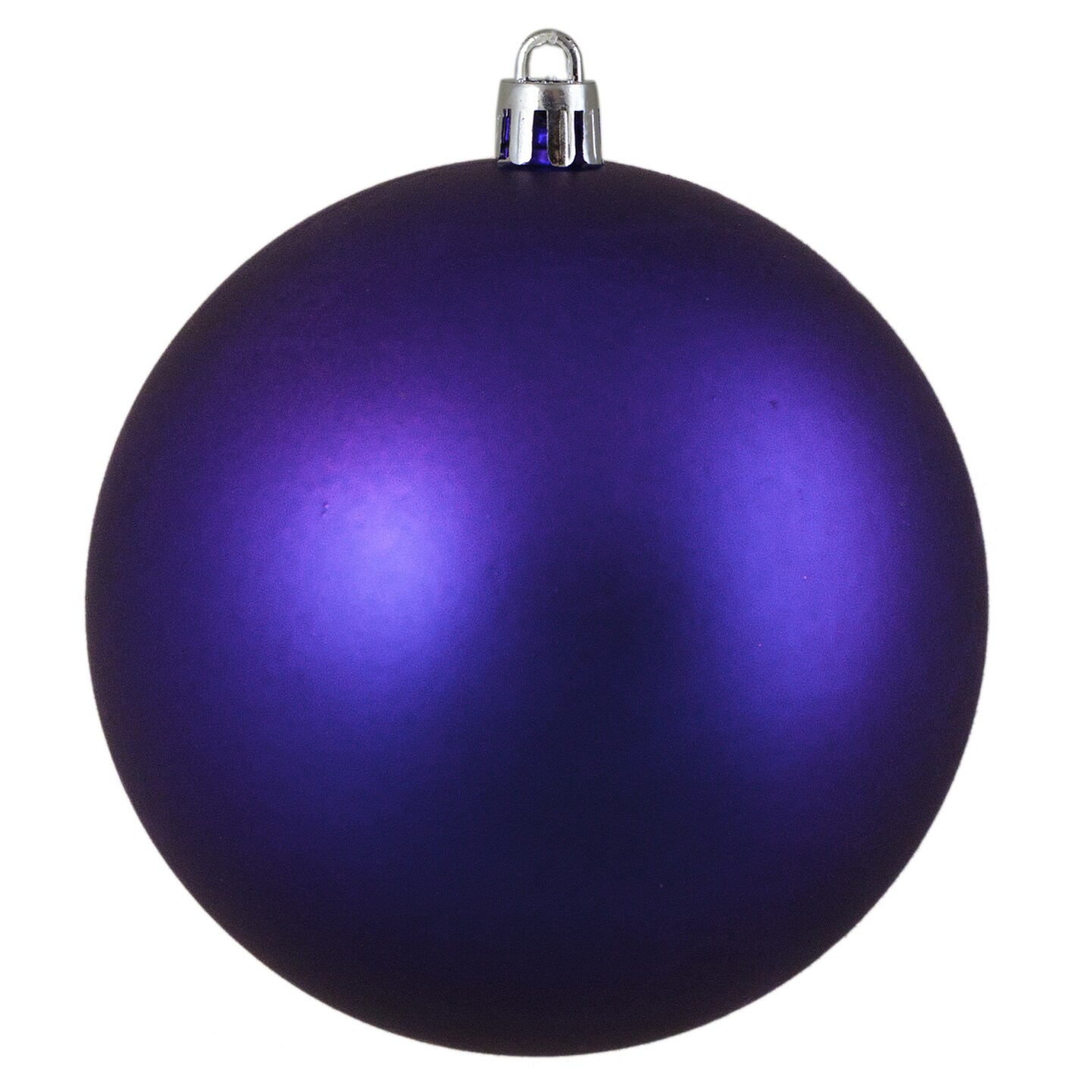 Northlight 4&#x22; Matte Indigo Blue Shatterproof Christmas Ball Ornament (100mm)