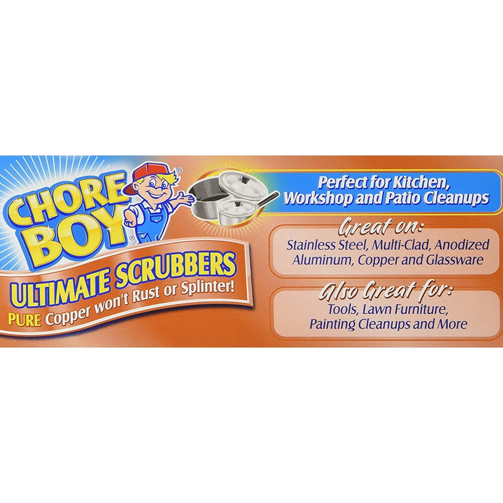 Chore Boy   Copper Scouring Pad-2Ct