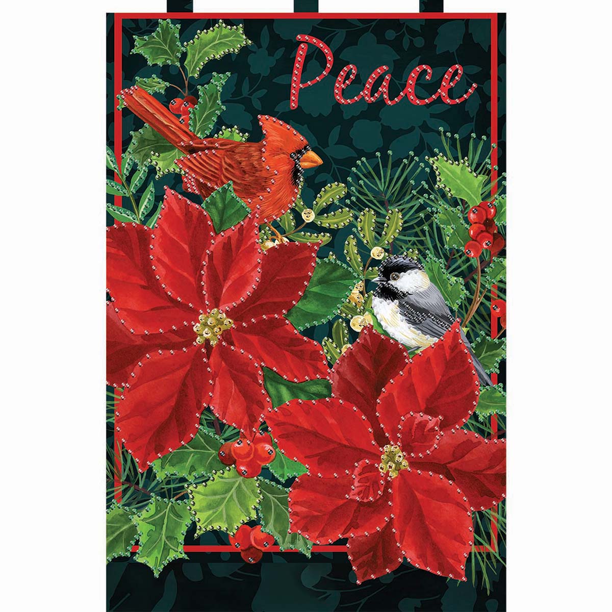 Felt Street Winter Blooms Felt & Sequin Kit Michaels