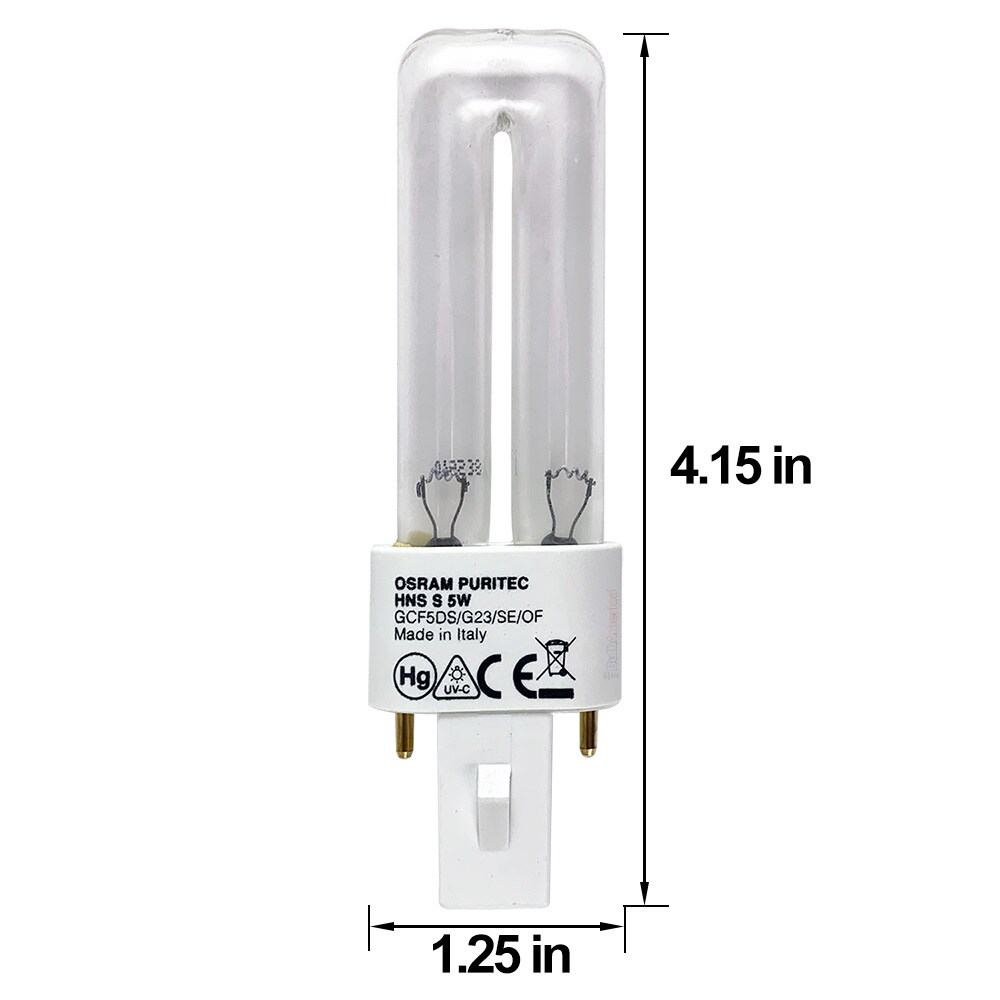 for Hozelock Cyprio BioForce 500 Germicidal UV Replacement bulb - Osram OEM bulb
