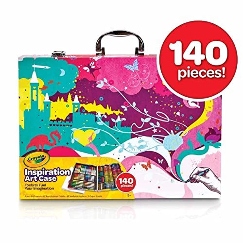 The Crayola Imagination Art Set features plenty of art tools to get kids  creativity flowing! This inspiring art set contains 115 pieces in…
