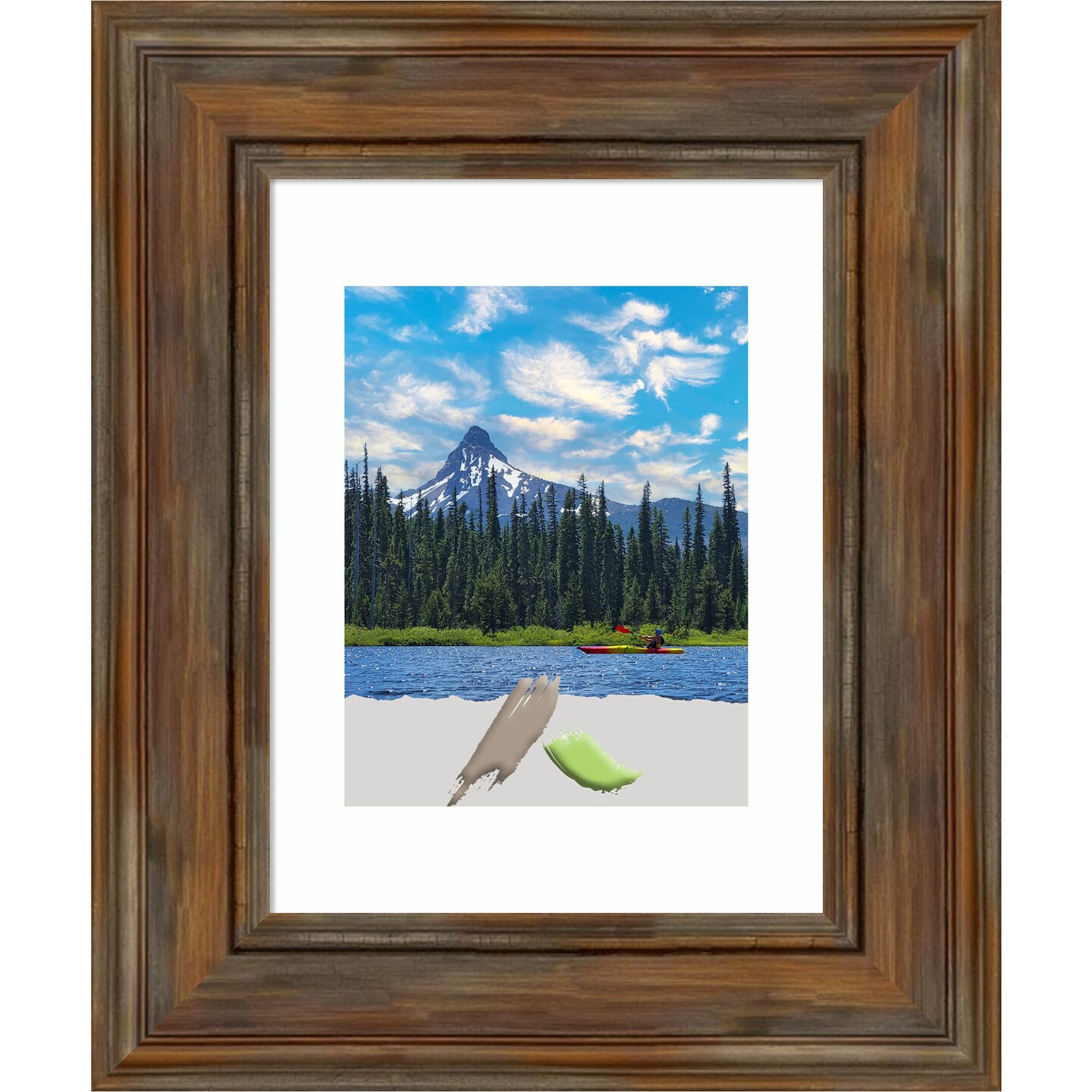 Alexandria Wood Picture Frame, Photo Frame, Art Frame