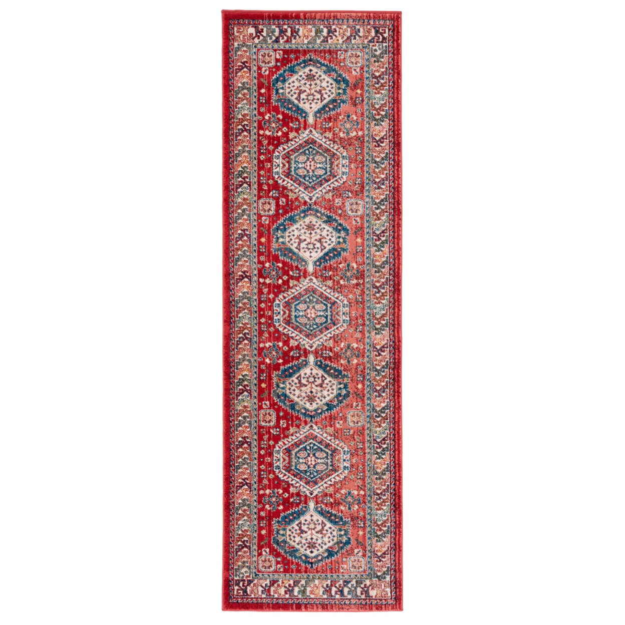 Safavieh Kashan Collection KSN353P Rust / Ivory Rug Michaels