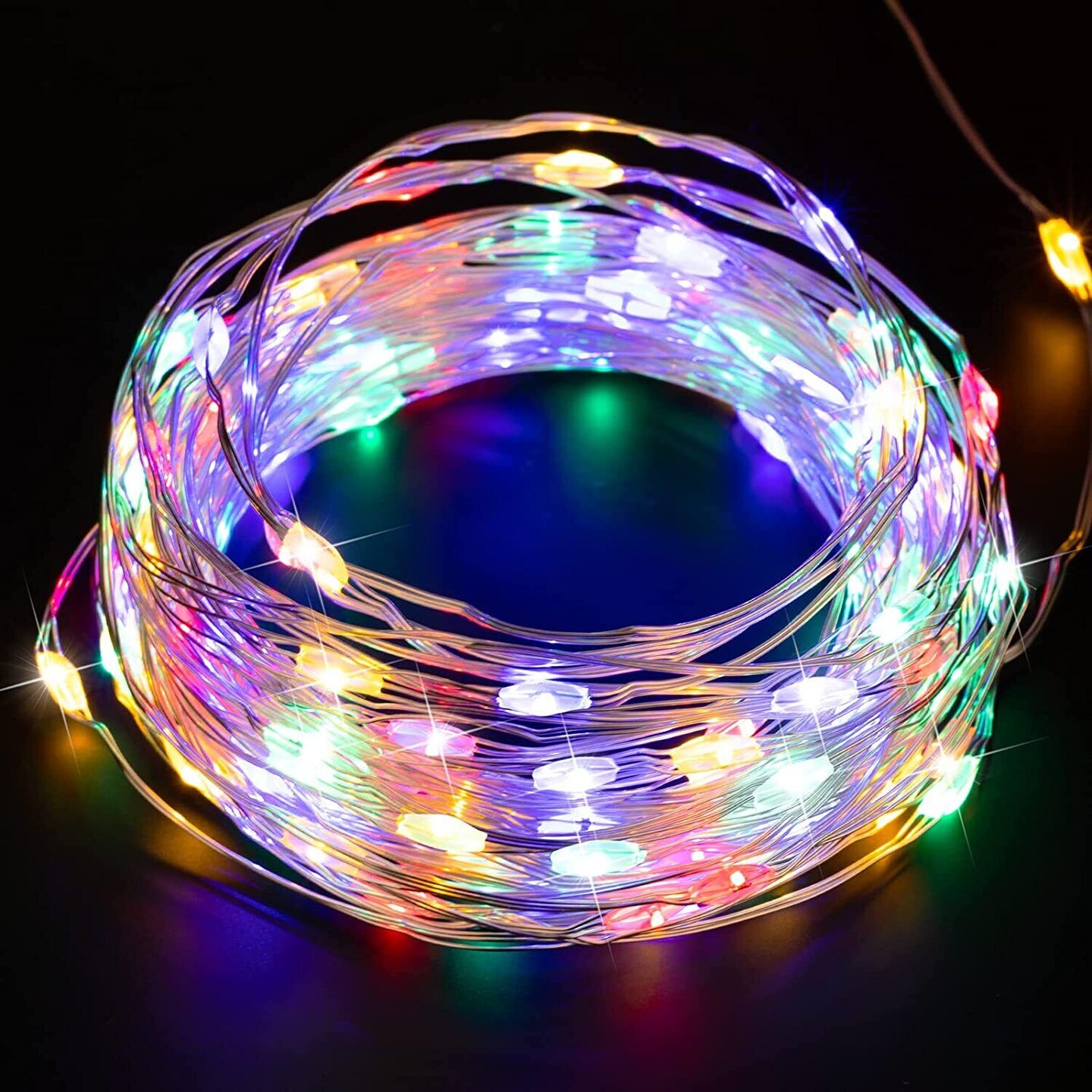 100 LED Fairy Lights Plug in String Light Outdoor