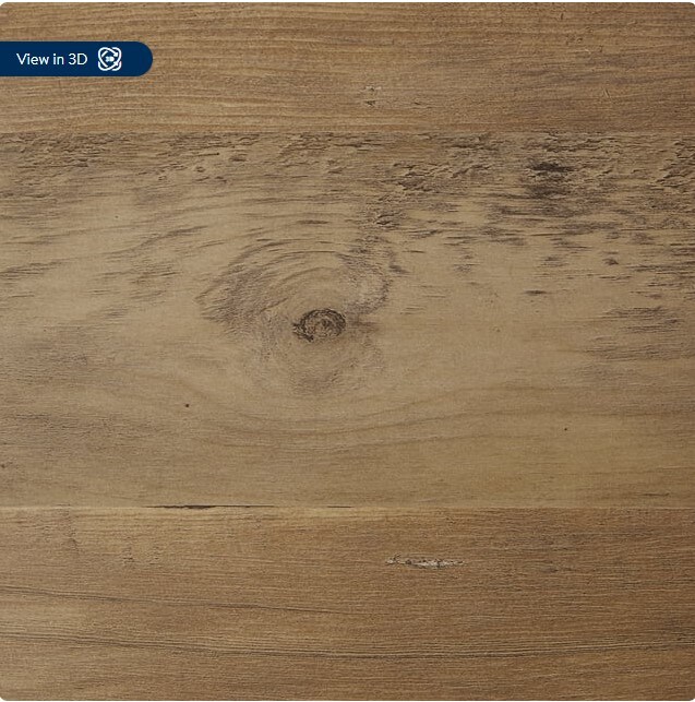 Rustic Weathered Oak Farmhouse Square Side Table with Storage